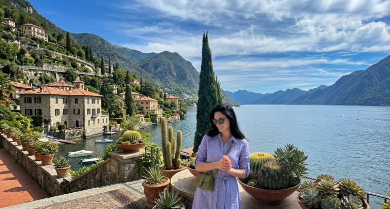 Woman standing alone in a calm cinematic setting, symbolizing quiet confidence, emotional grounding, self-worth, and personal growth without arrogance.